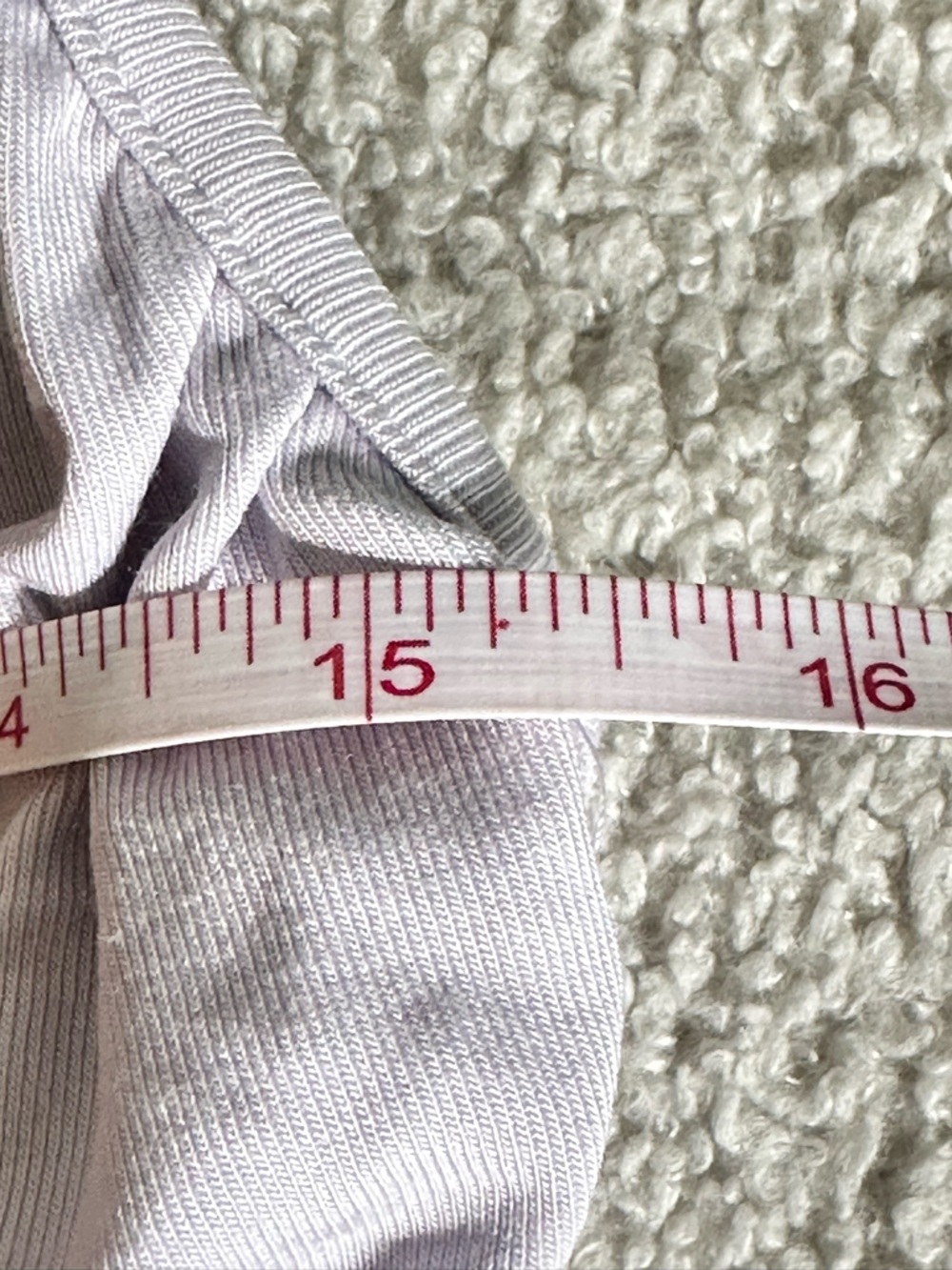 OGL Sandwashed One Shoulder Ruched Brami Top in Lilac, NWT, Size M - Picture 5 of 7